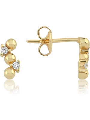 Cherry By Özkonak Noktalı Küpe