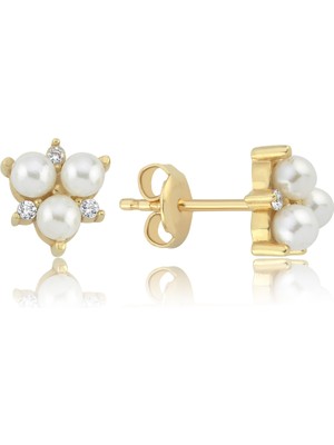 Cherry By Özkonak Tria Inci Küpe