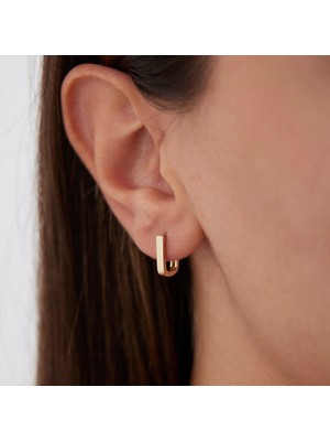 Cherry By Özkonak Rectangle Ataç Küpe