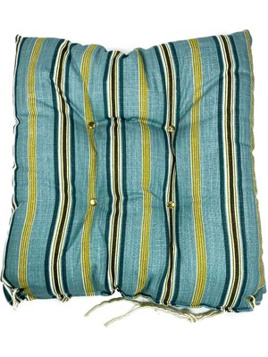 Pofuduk Ev Bahçe Teras Ipli Sandalye Minderi 35X35 cm D4