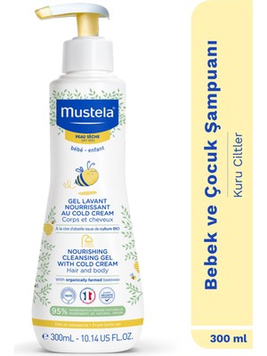 Mustela Cold Krem İçeren Şampuan 300 ml