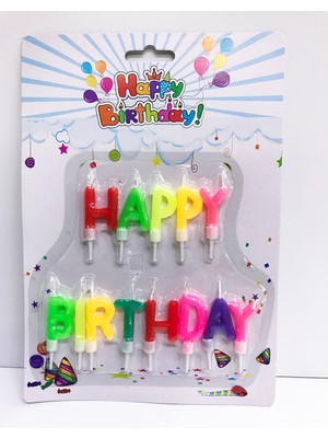 Gülcenin Dükkanı Rengarenk Happy Birthday Mum