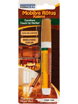 Pazarcan Vodaseal Mobilya Rötuş Kalemi Tekli Meşe