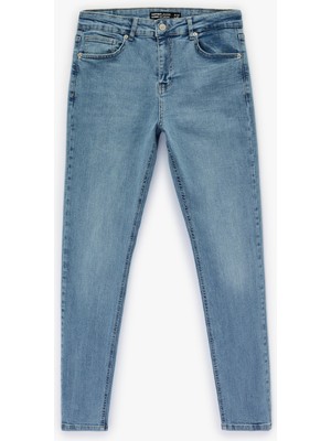 Koton Normal Bel Pamuklu Skinny Fit Jean Pantolon - Michael Jean