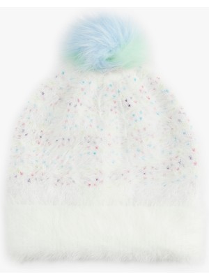 Koton Ponponlu Peluş Bere