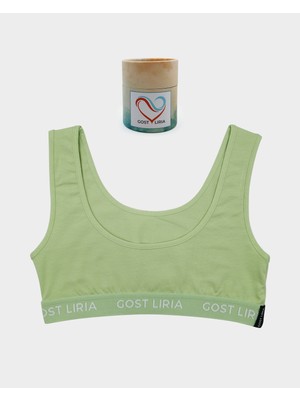 GOST LİRİA - Sage Green Spor Bralet Yeşil