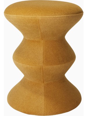 Polspotten Zig Zag Modern Tasarım Tabure Sarı