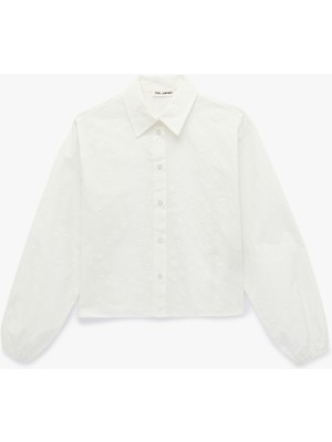 Koton Pamuklu Düğmeli Uzun Kollu Klasik Yaka Gömlek