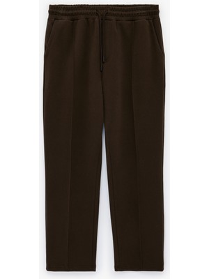 Koton Regular Fit Pamuklu Dikiş Detaylı Cepli Beli Bağcıklı Lastikli Eşofman Altı