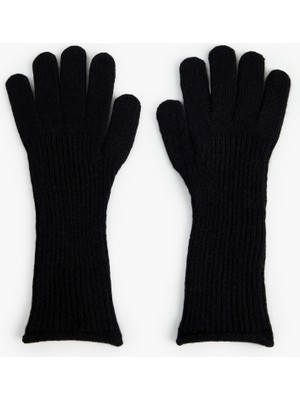 Koton Yumuşak Dokulu Uzun Triko Eldiven