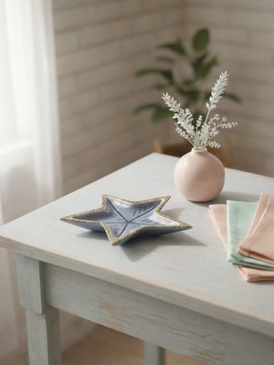 Zensori Mango Yıldız Formlu Dekoratif Tabak