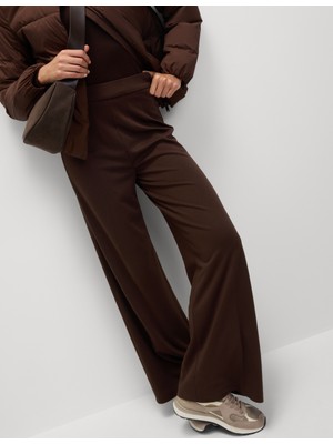 Marks & Spencer Wide Leg Örme Pantolon