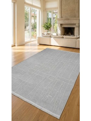 Etka Home Lara Gri Şönil Dokuma Halı