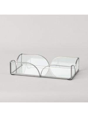 Linens Romilly 20X11 cm Tepsi Silver