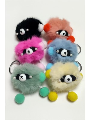 SHC4200 Gözlüklü Peluş Anahtarlık