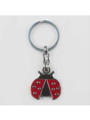 SHC4200 Uğur Böceği Figürlü Metal Anahtarlık