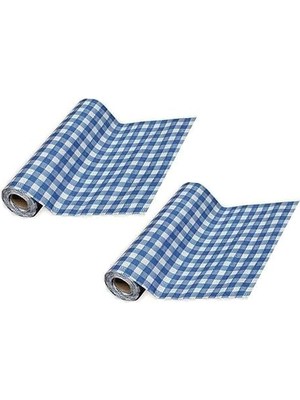 Kullan At Mavi Kağıt Masa Örtüsü 48 Metre 32 Yaprak