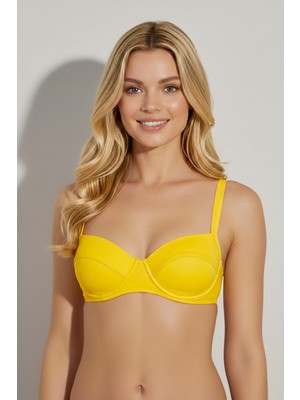 Ayyıldız 63565 Sarı Bikini Üstü
