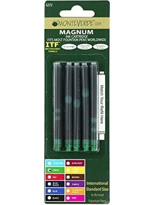Monteverde Kartuş Serisi Magnum Green 5 Li