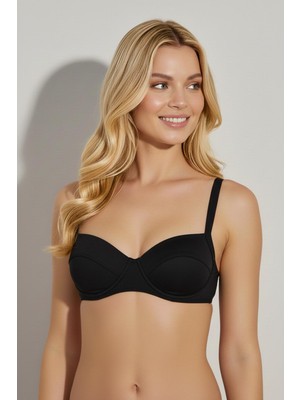 Ayyıldız 63565 Siyah Bikini Üstü