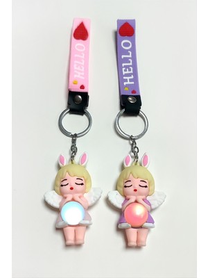 SHC4200 Peri Işıklı Silikon Anahtarlık