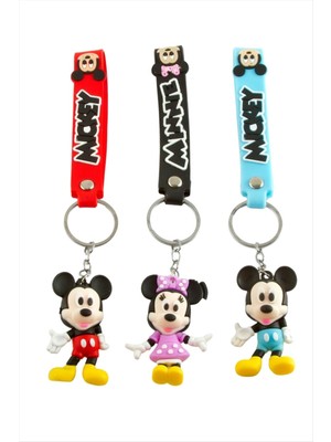 SHC4200 Çzgflm Karakteri Silikon Anahtarlık