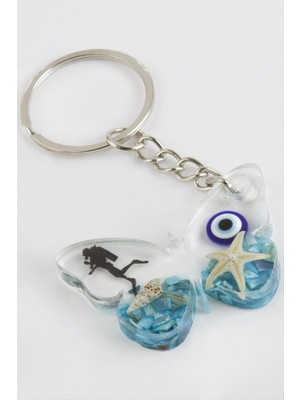 SHC4200 Kelebek Epoksi Anahtarlık