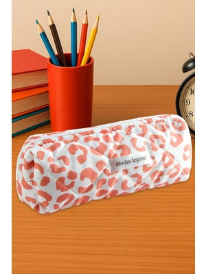 SHC4200 Leopar Desenli Kalem Kutusu