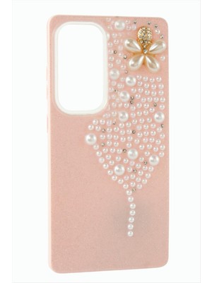 SHC4200 A25 Kelebek Inci Taşlı Kapak Kılıf