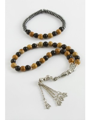 SHC4200 2'li Jasper Doğal Taş Bileklik Tesbih Set