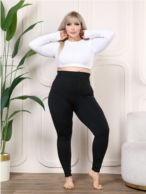 Pera Fitol Kadın Içi Peluşlu Kürklü Tayt Termal Içlik