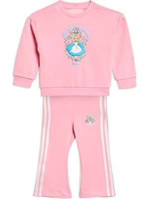 Adidas Crew Set Bebek Günlük Eşofman Takımı KE0479 Pembe