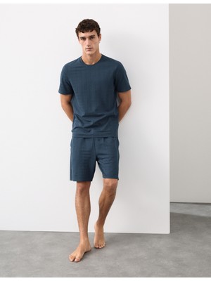 Marks & Spencer Pamuk Karışımlı Pijama Şortu