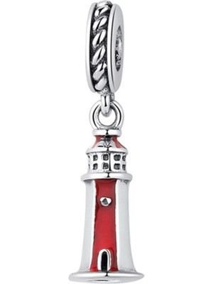 Nur Silver Deniz Feneri Gümüş Charm NUR-BL10009