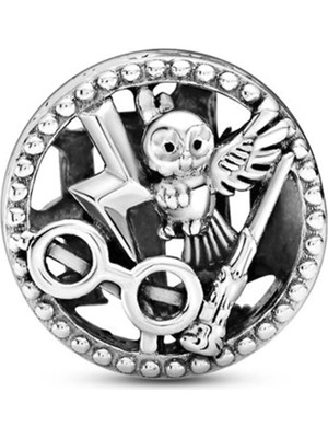 Nur Silver Harry Potter Gümüş Charm NUR-BL00082