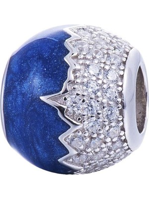 Nur Silver Mavi Gümüş Charm NUR-BL12402