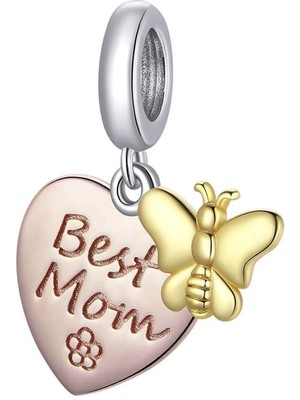 Nur Silver Best Friend Gümüş Charm NUR-BL12404