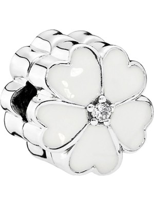 Nur Silver Çuha Çiçeği Gümüş Charm NUR-BL00966