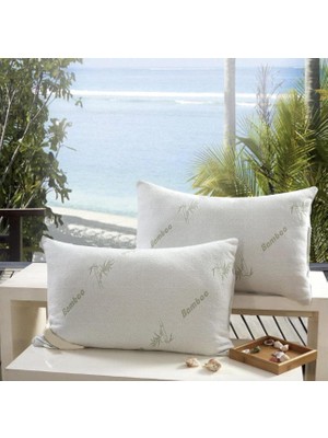 Hepta Collection Boyun Yastığı Bel Destek Yastığı Bambu Yastık Visco Therapy Yastık