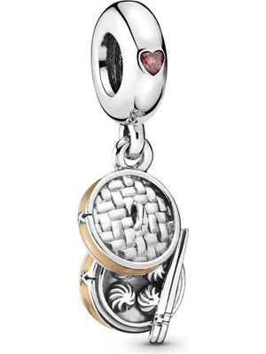 Nur Silver Çin Bao'su Sallantılı Gümüş Charm NUR-BL00333