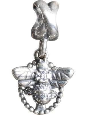 Nur Silver Yusufçuk ve Hayat Ağacı Gümüş Charm NUR-BL00110