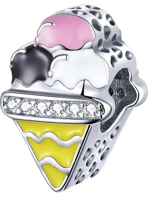 Nur Silver Dondurma Gümüş Charm NUR-BL01208