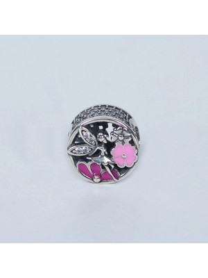 Nur Silver Peri Kızlı Gümüş Charm NUR-BL00124