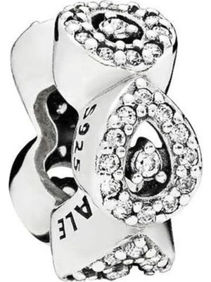 Nur Silver Taşlı Me Gümüş Charm NUR-BL00165