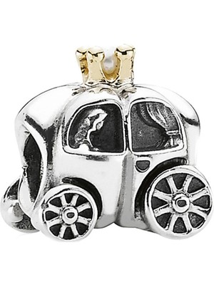 Nur Silver Balkabağı Gümüş Charm NUR-BL01634