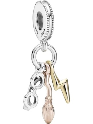Nur Silver Harry Potter Sallantılı Gümüş Charm NUR-BL09997