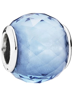 Nur Silver Murano Taşlı Gümüş Charm NUR-BL00331