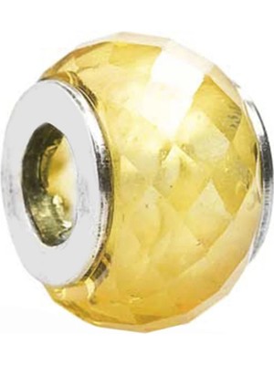 Nur Silver Murano Taşlı Gümüş Charm NUR-BL00134