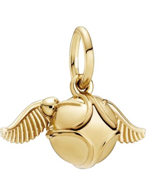 Nur Silver Harry Potter Snitch Topu Gümüş Charm NUR-BL00061