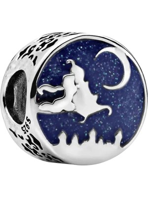 Nur Silver Kurt Ve Ay Gümüş Charm NUR-BL12490